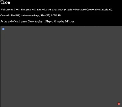 Senior Project: Tron featured image